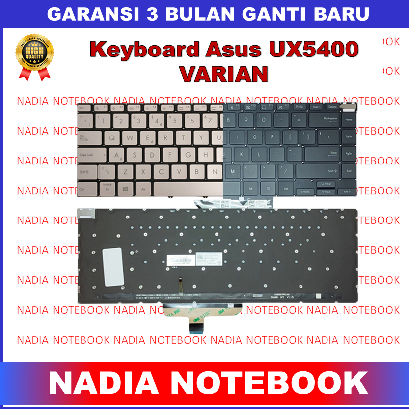 Keyboard Asus Zenbook 14x Flip OLED UX5400 UX5400E UX5400EA UX5400EAG UX5400EG UX5400ZB UX5400ZF