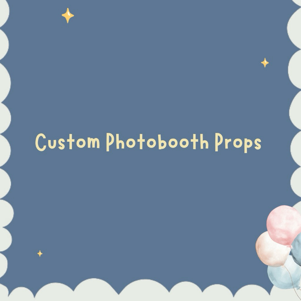 Custom Photobooth props