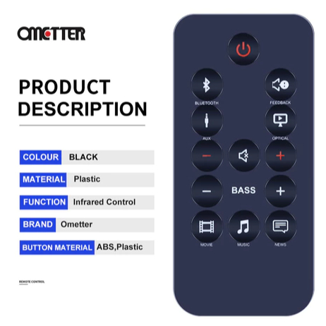 ANSF-New Remote Control Suitable for JBL Home Cinema SB150 2.1 Soundbar Speaker System Great Perform