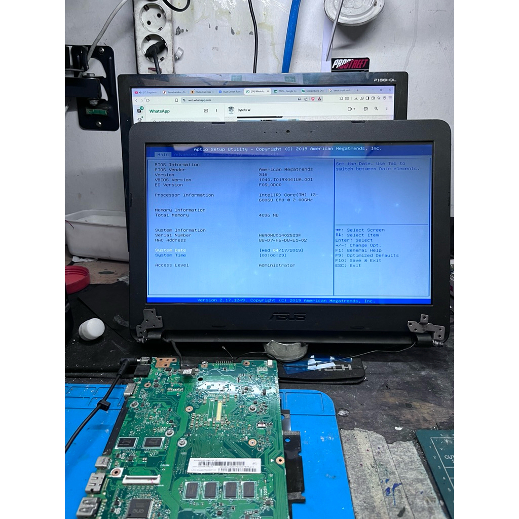 mobo asus x441
