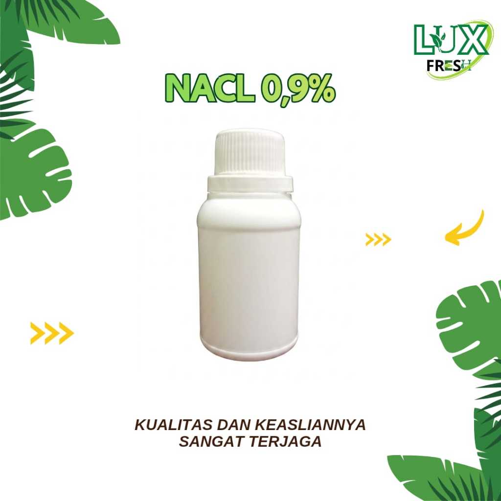 NACL 0,9% 100 GRAM BOTOL PLASTIK
