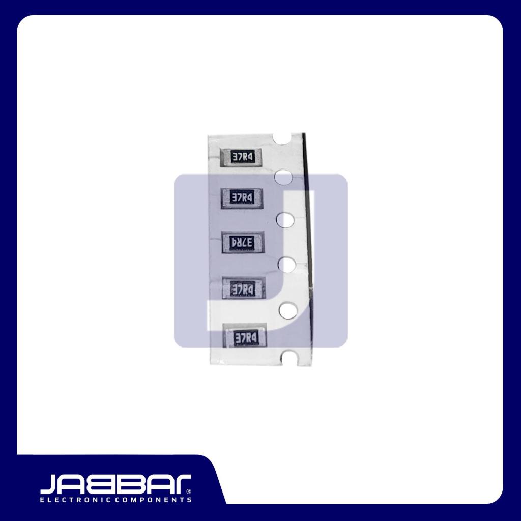 RESISTOR 37R4 - 37.4 OHM 1/4 ( SEPEREMPAT) 1% SMD1206 - Sparepart Elektronik - 20PCS
