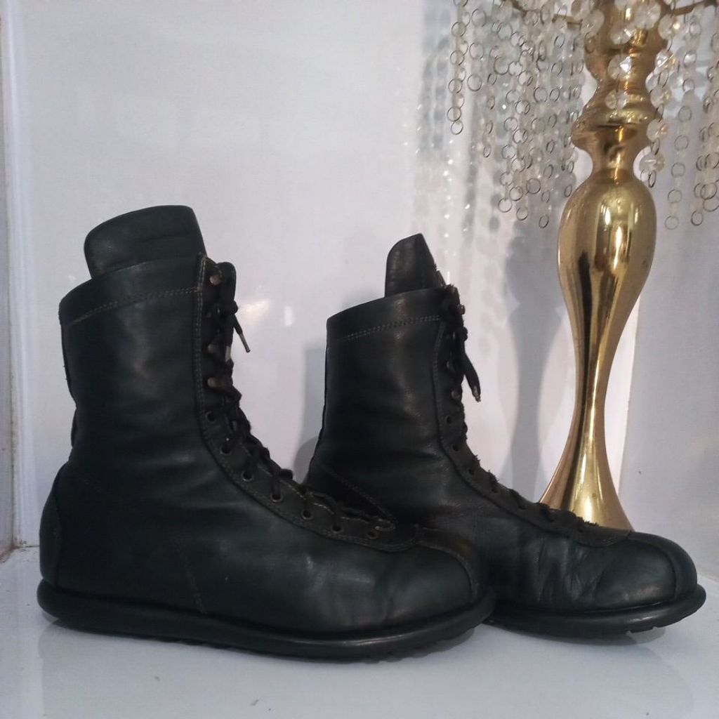 sepati Rider /rocker boots Camper full black sz.42 gagah