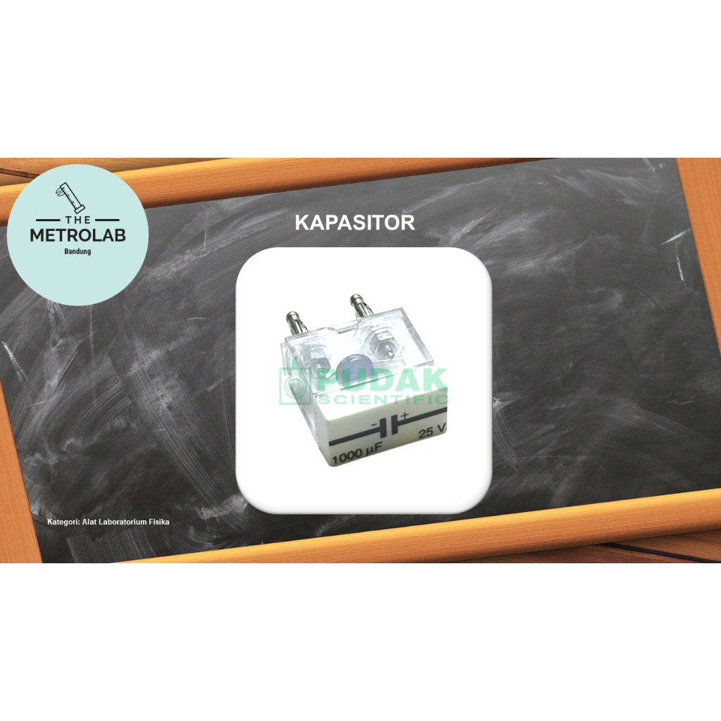Kapasitor 10 Mikro Farad, 100V