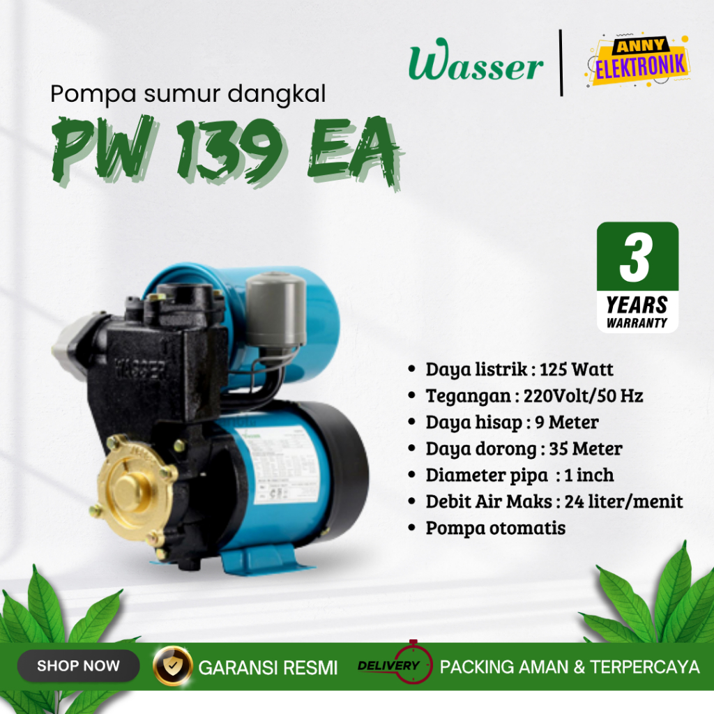 POMPA AIR WASSER PW 139 EA ORIGINAL PW-139EA | PW139EA