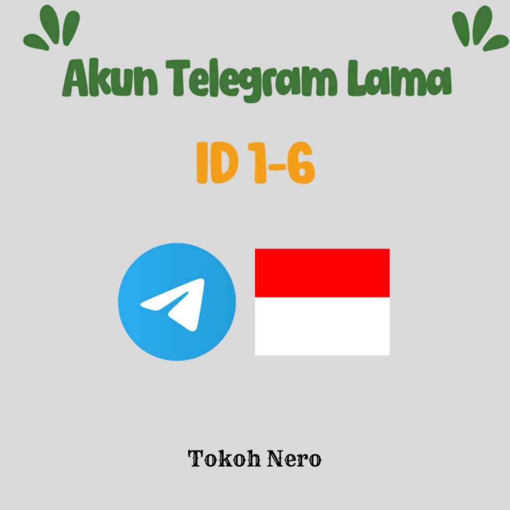 Akun telegram tua siap pakai dan harga terjangkau