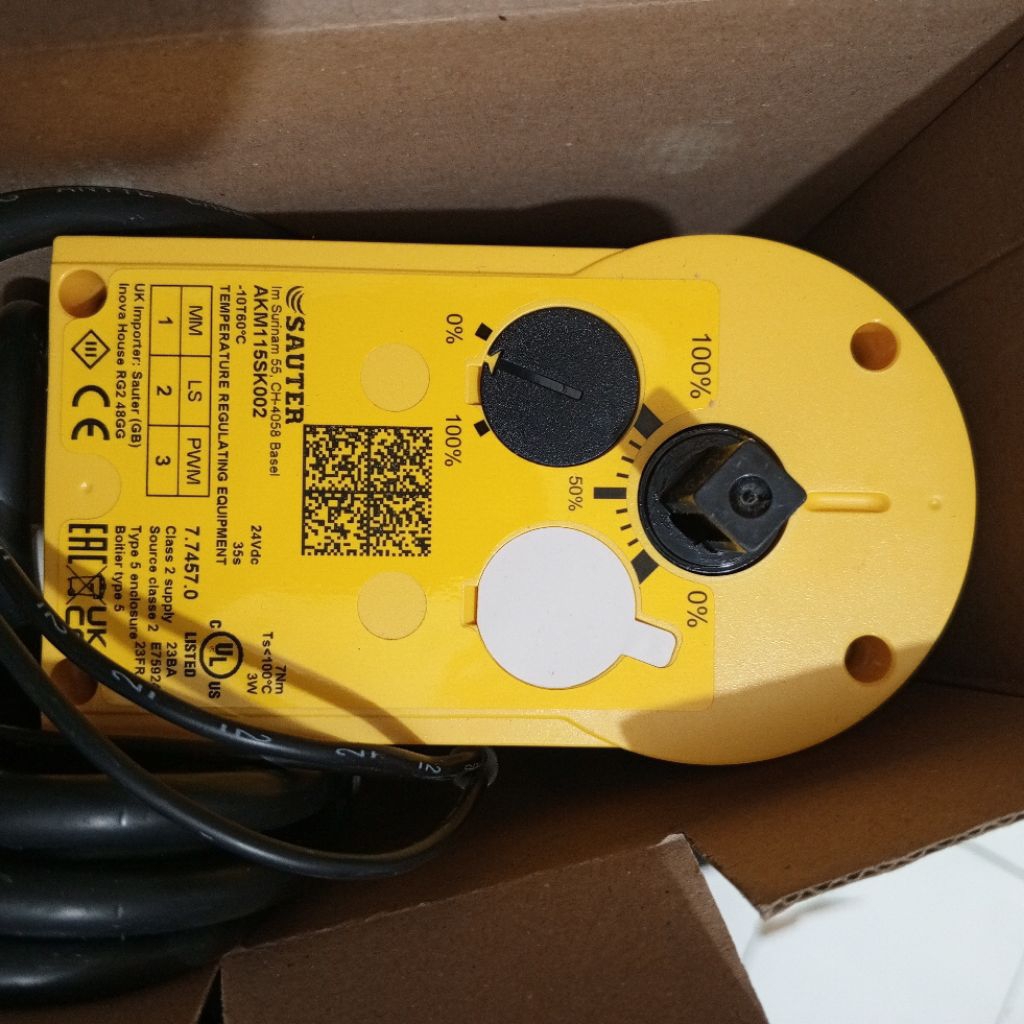 ROTARY ACTUATOR SAUTER AKM115SK002