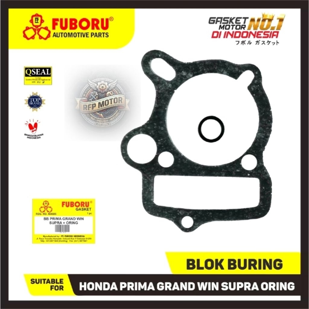 Paking blok buring GRAND, SUPRA, PRIMA, WIN FUBORU