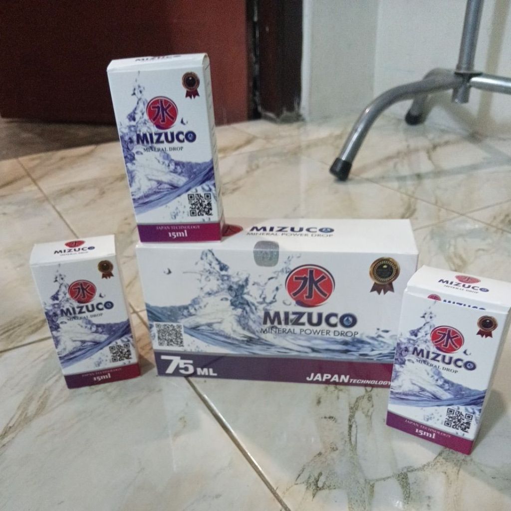 Mizuco mineral power drop 5botol
