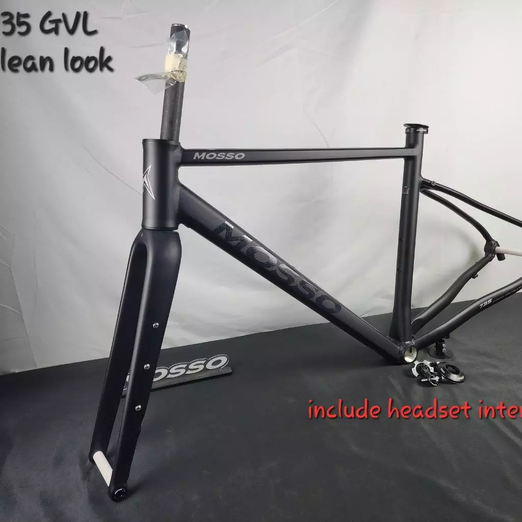 Frameset MOSSO 735 GVL Gravel Clean Look Internal Headset NEW BNIB ORIGINAL 100%