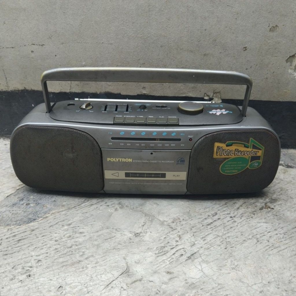 RADIO TAPE COMPO RECORDER POLYTRON JADUL