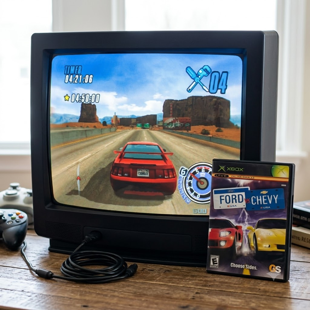 [ Game XBOX OG Classic Klasik ] Ford vs. Chevy