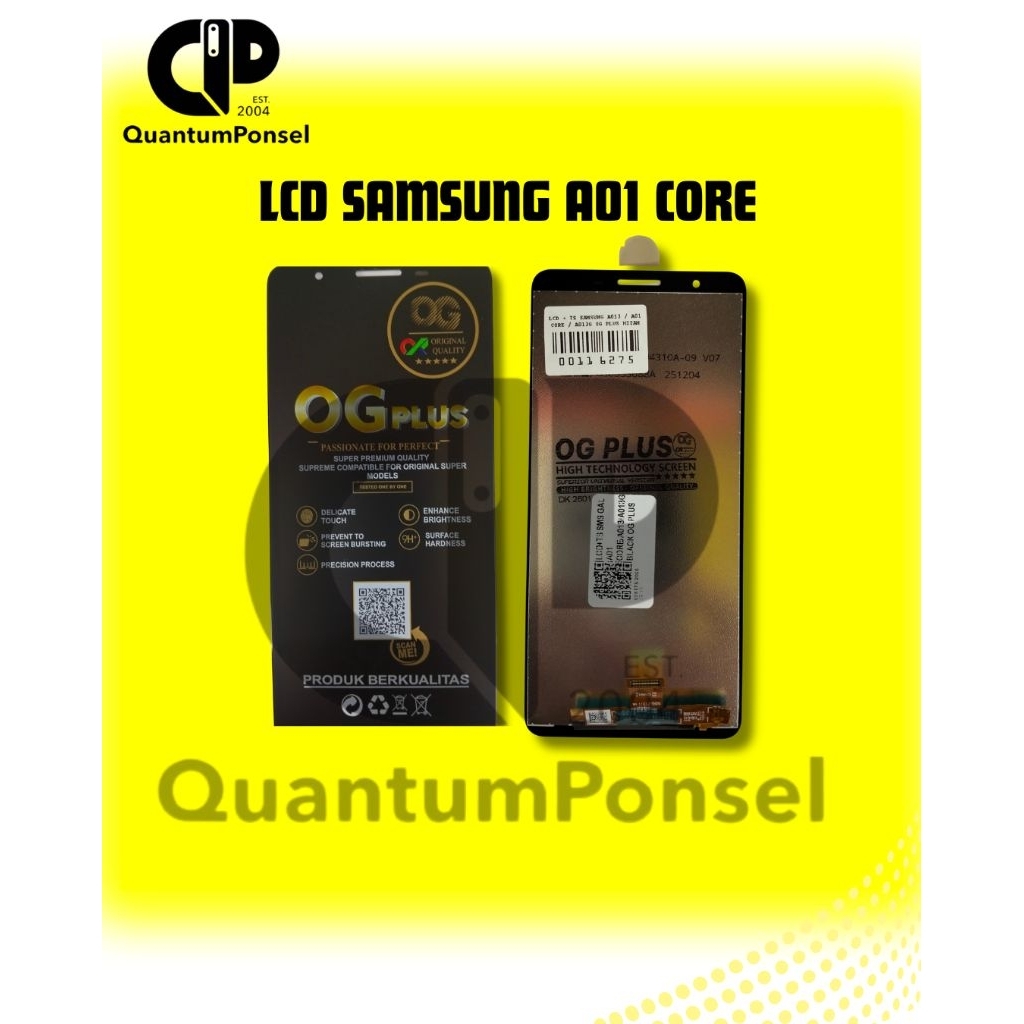LCD SAMSUNG GALAXY A01 CORE LCD TOUCHSCREEN FULLSET LAYAR HP