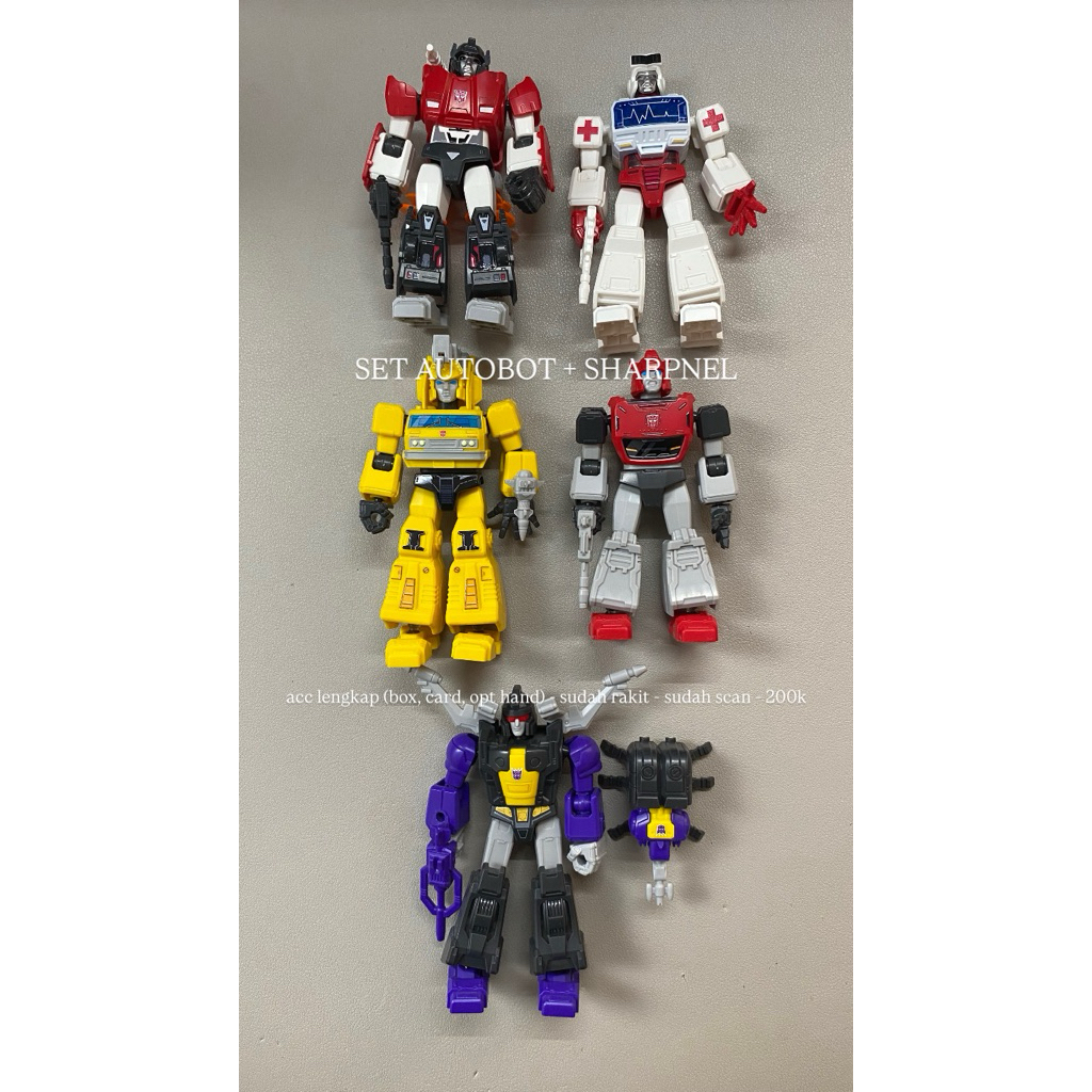 (Link Checkout) Blokees Set - Blokees Transformers Galaxy Version Set