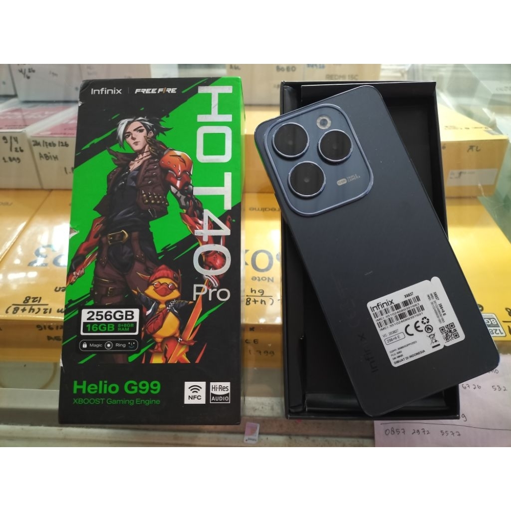 Second Infinix Hot 40Pro 8/256