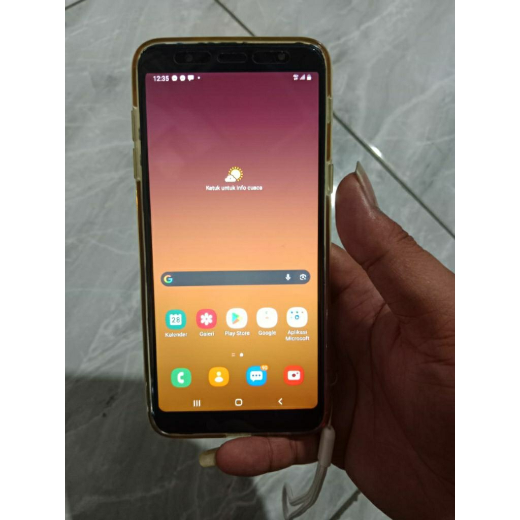 Hp Second Samsung A6 Plus Ram 4 Internal 32 / Handphone Second murah
