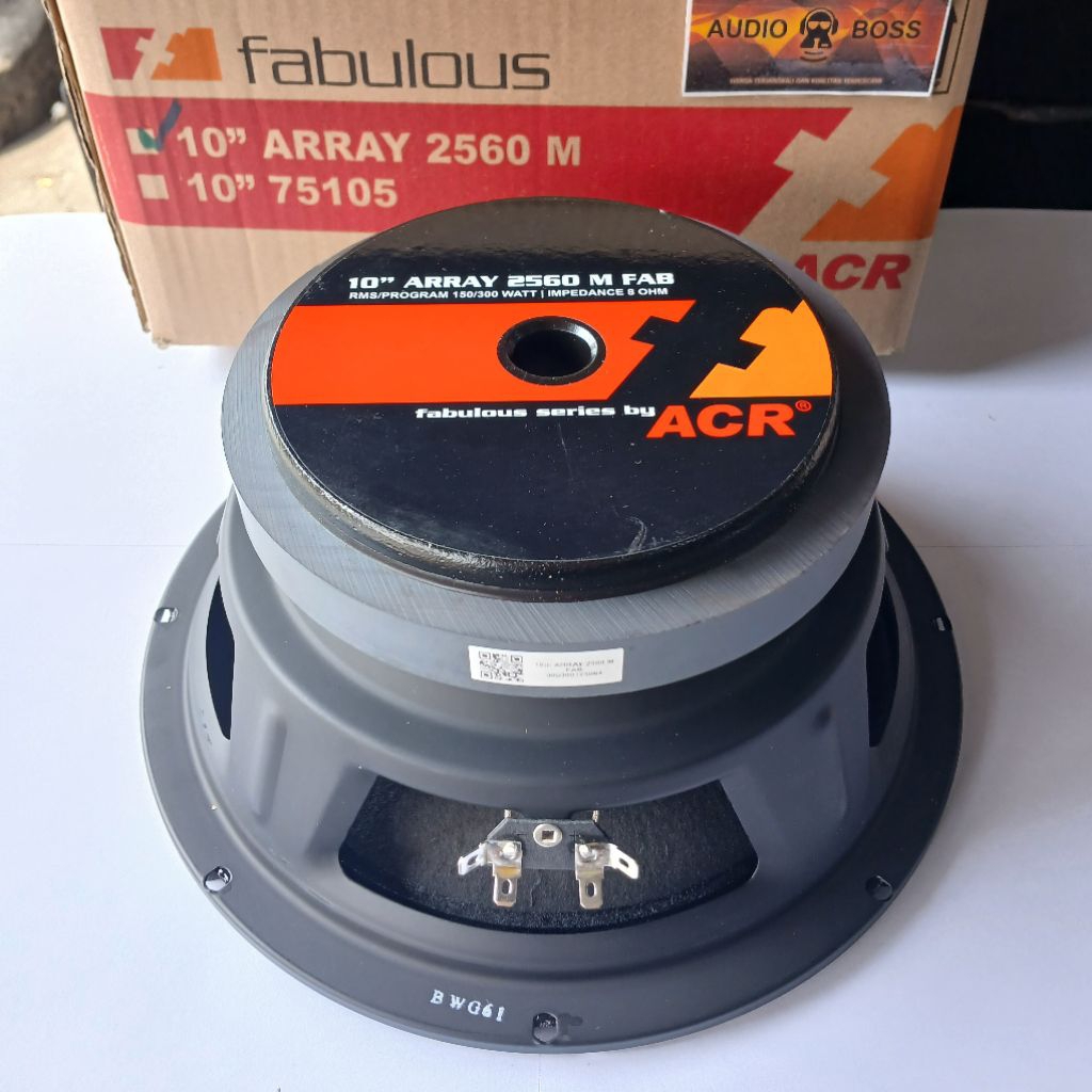 Speaker ACR 10" Fabulous 2560 ACR 10 inch Fabulous / 10" Fabulus 2560