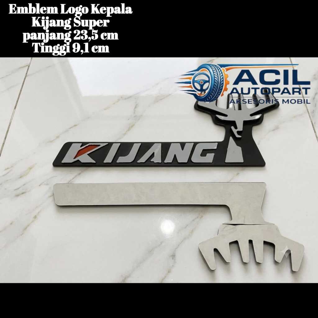Emblem Logo Tanduk Kijang untuk Mobil Kijang Grand Super