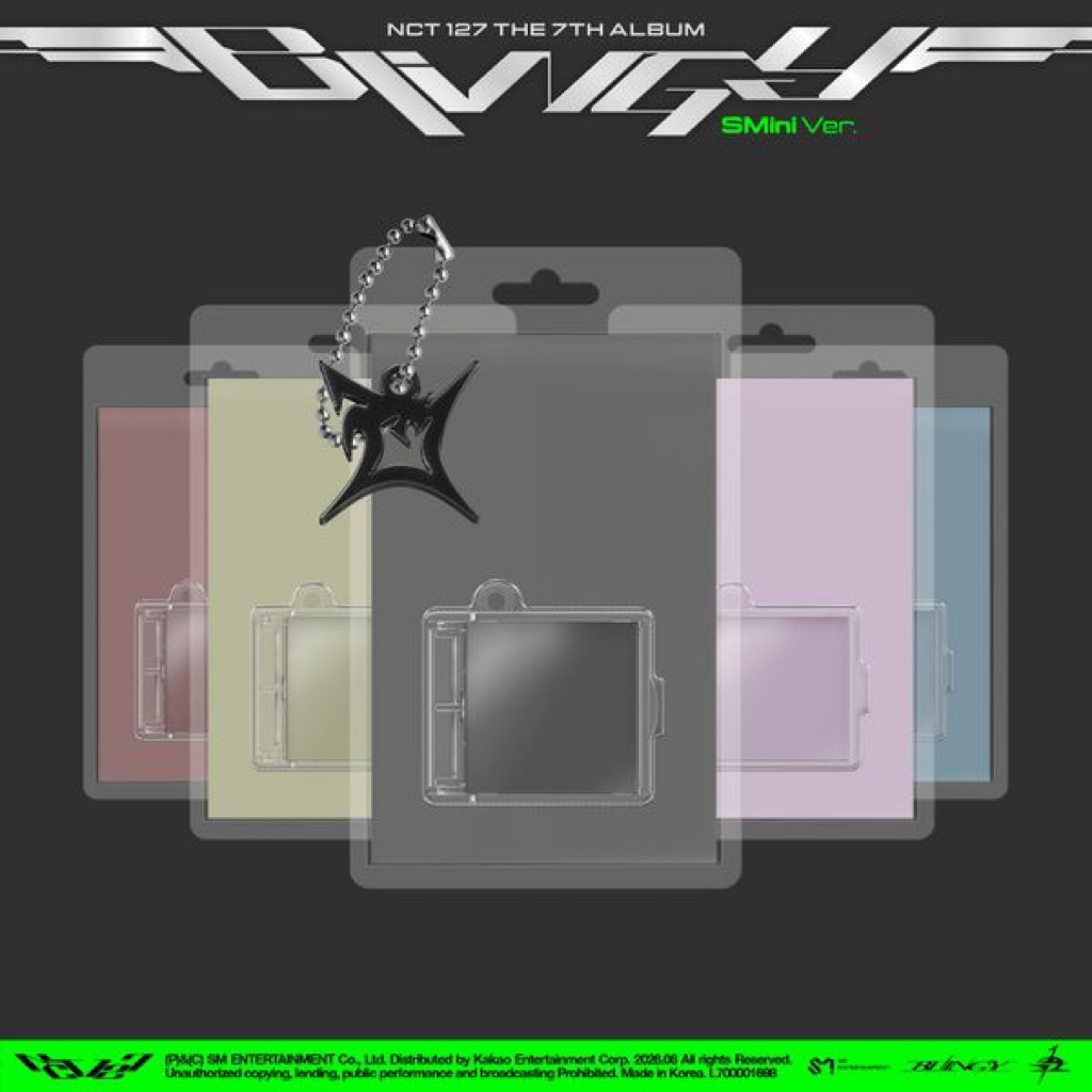 [DP PRE ORDER WAJIB BACA DESKRIPSI PRODUK] 7TH ALBUM NCT 127 BLINGY SMINI VER JOHNNY YUTA TAEYONG JA