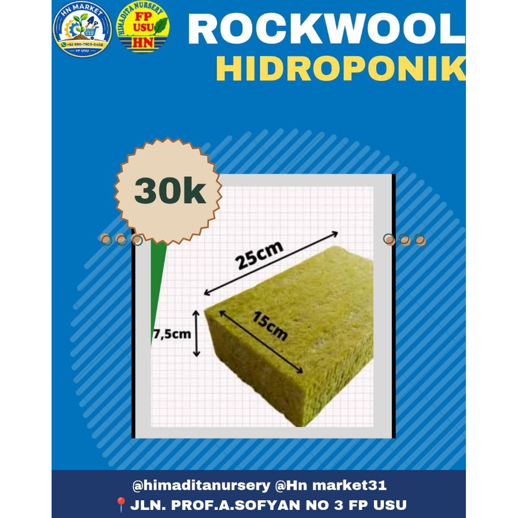 Rockwool Hidroponik