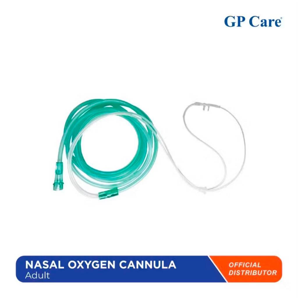 Nasal Oxygen Cannnula Adult GP Care Selang Kanul Oksigen Hidung Dewasa