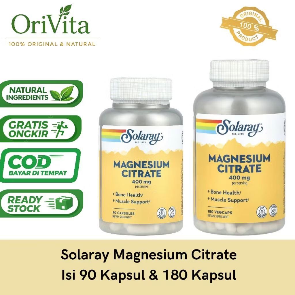 Solaray Magnesium Citrate