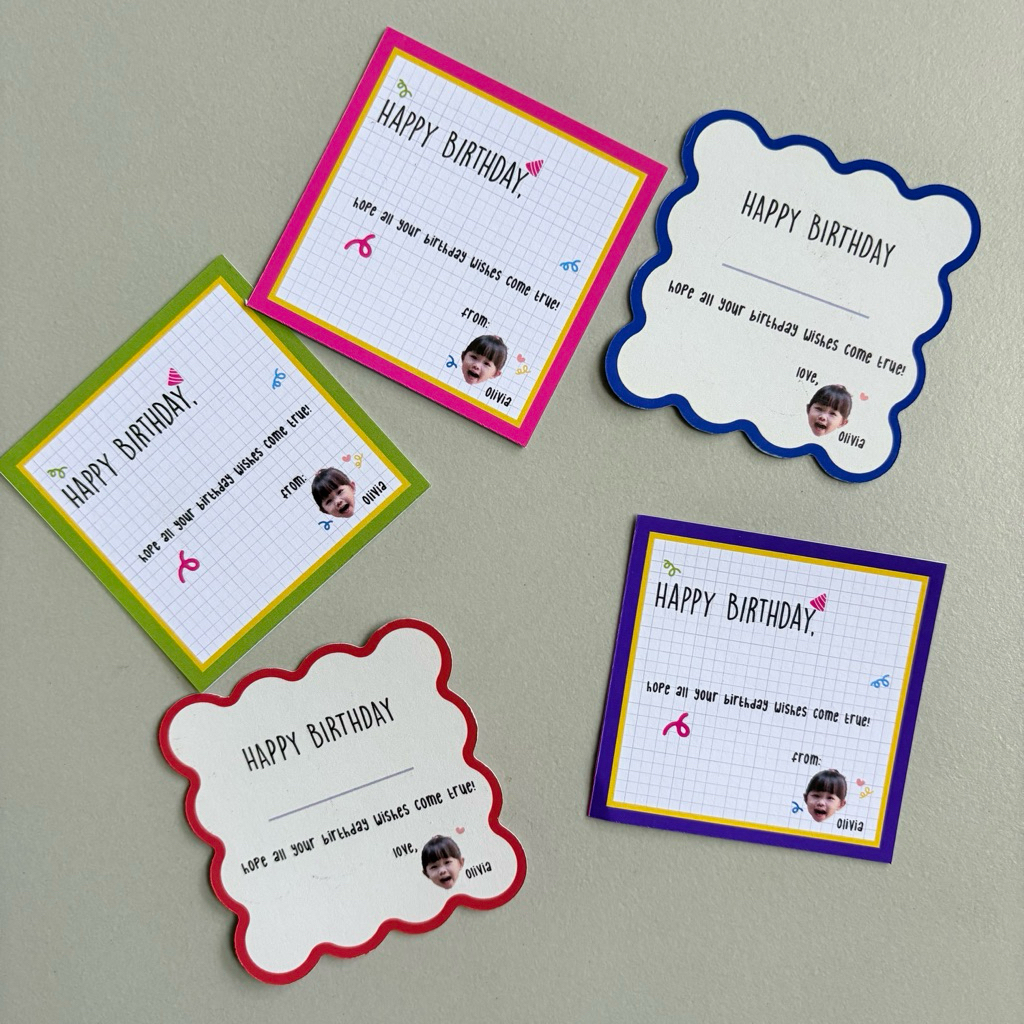 KARTU UCAPAN CUSTOM / BIRTHDAY CARD