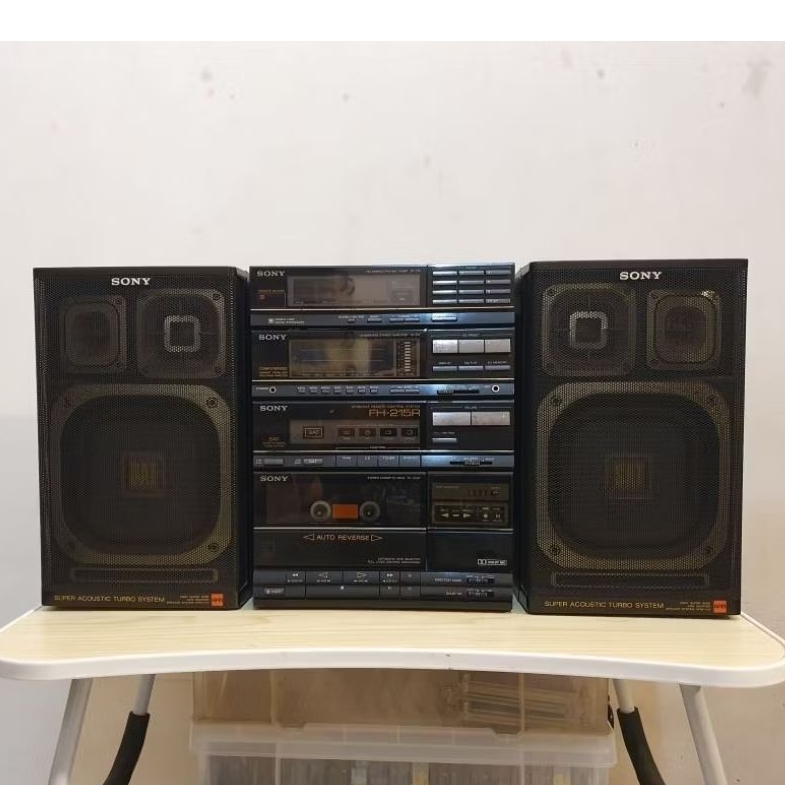 Compo Sony FH-215R Radio Tape Cassette Stereo Auto Reverse