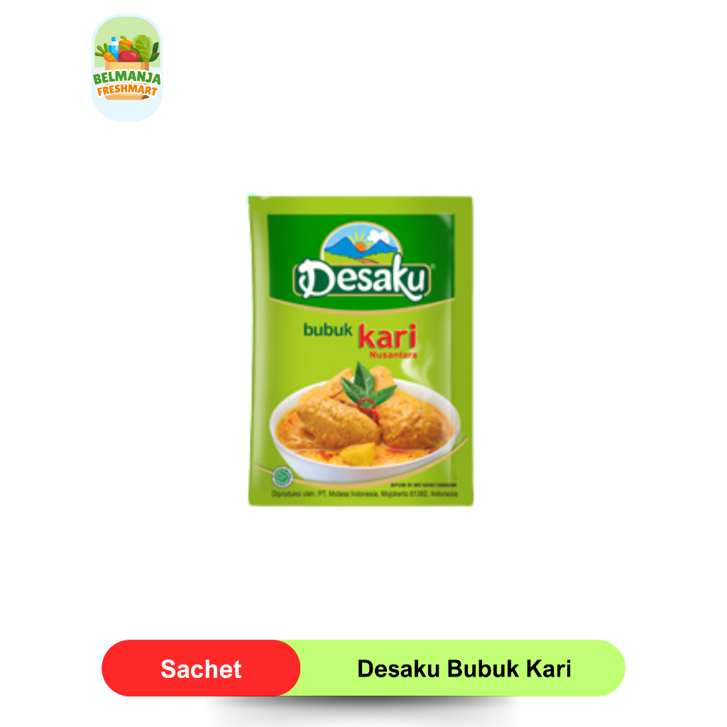 Desaku Bubuk Kari Nusantara Sachet – Bumbu Kari Praktis