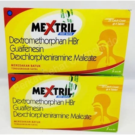 Mextril Obat Batuk 25 Strip @4 Tablet