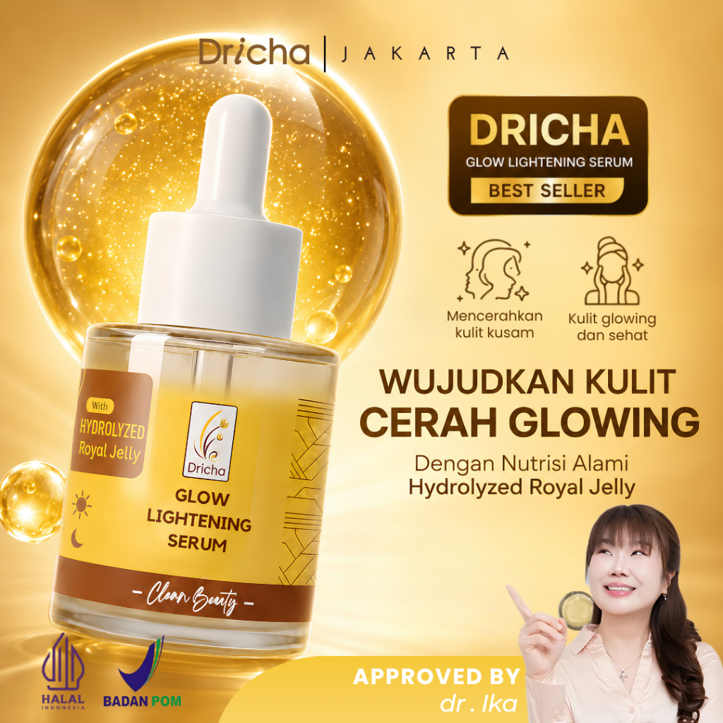 Dricha Glow Lightening Serum ( All Skin Type)