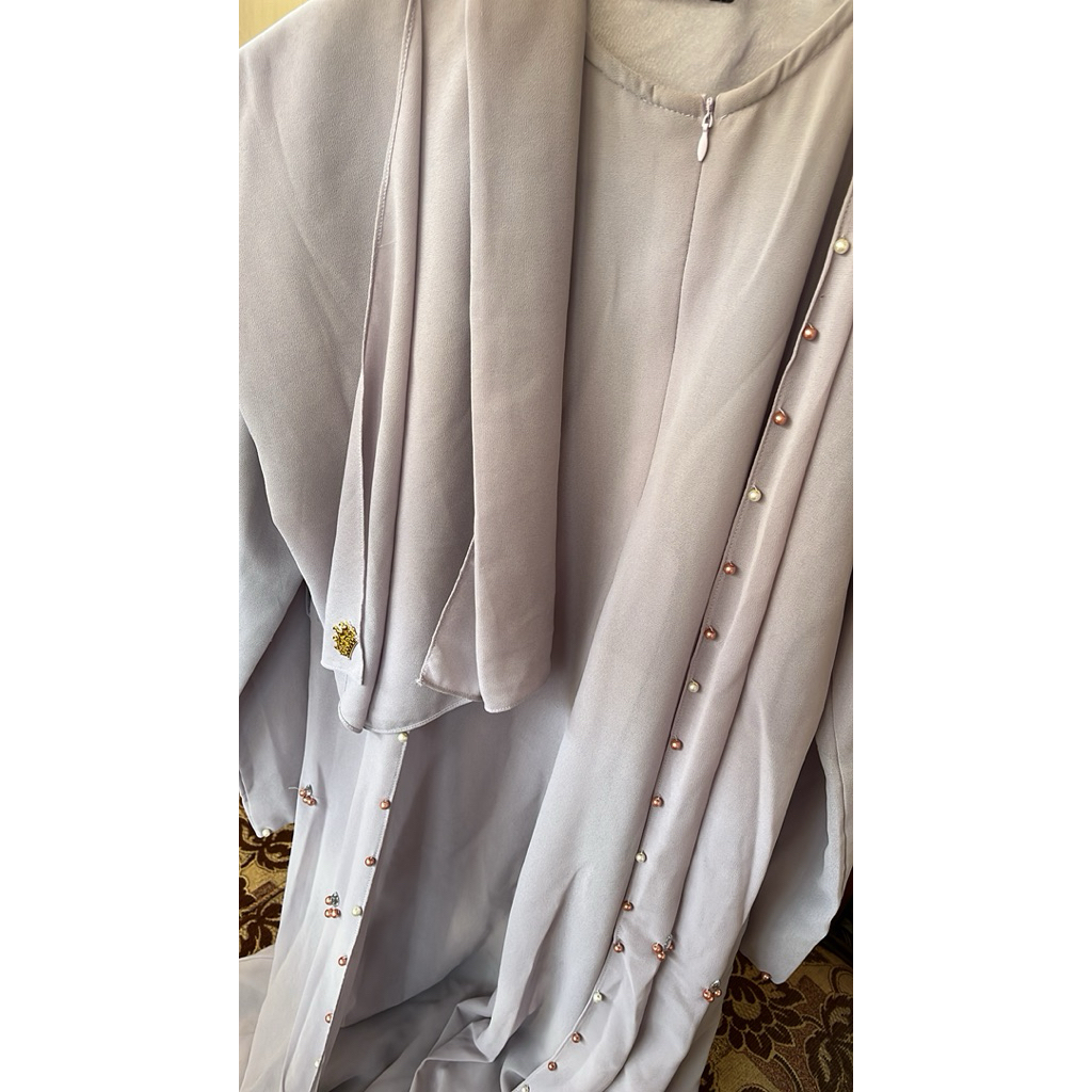 GAMIS KAZAMI FREE PASHMINA KAZAMI