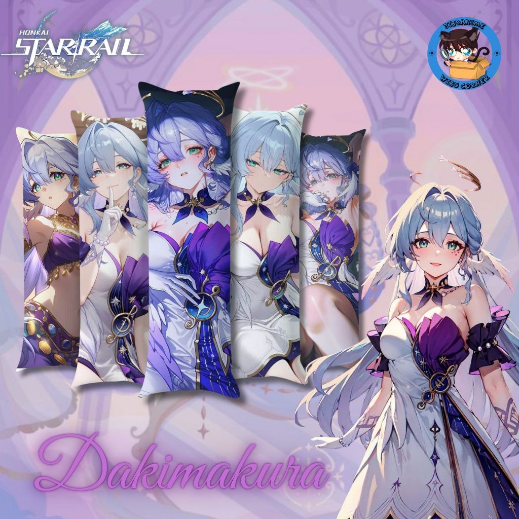 DAKIMAKURA ANIME ROBIN HONKAI STAR RAIL GULING ANIME ROBIN HSR