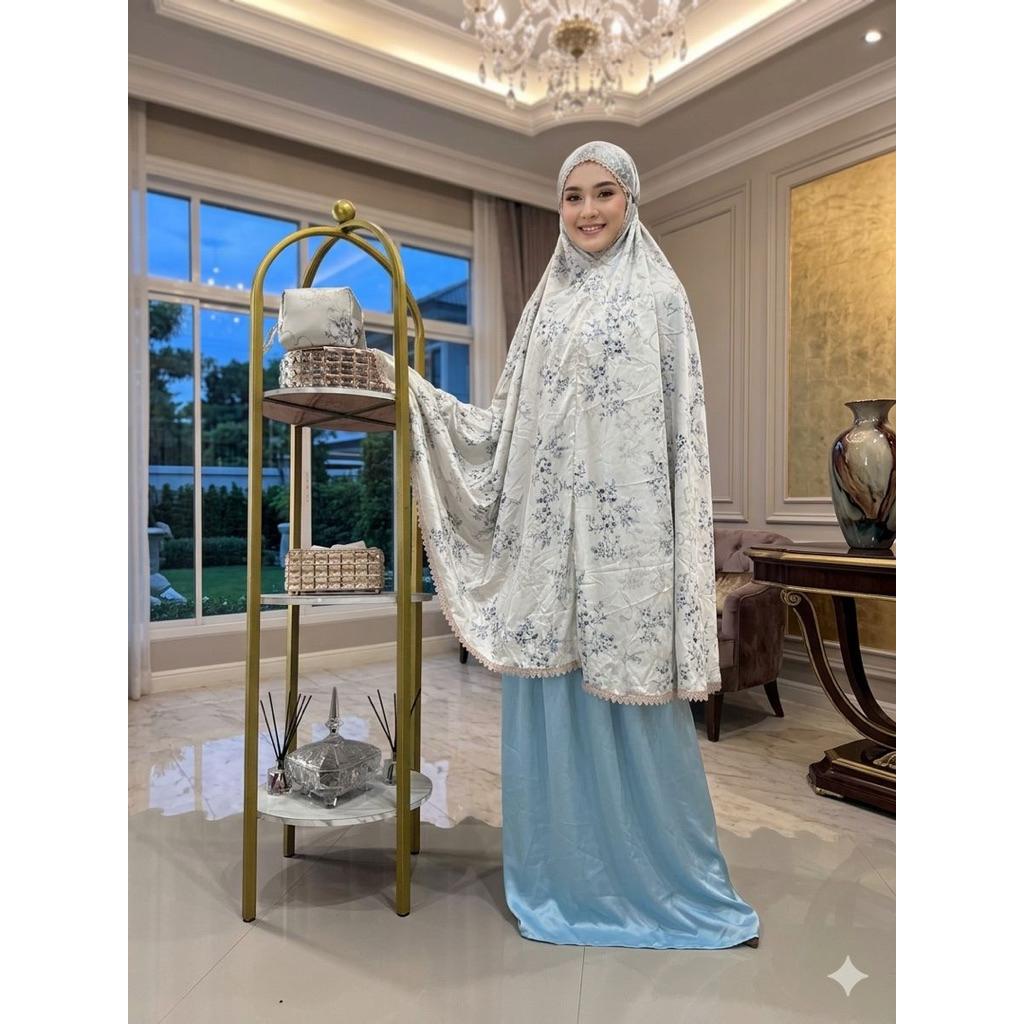 Mukenah Armani silk polos