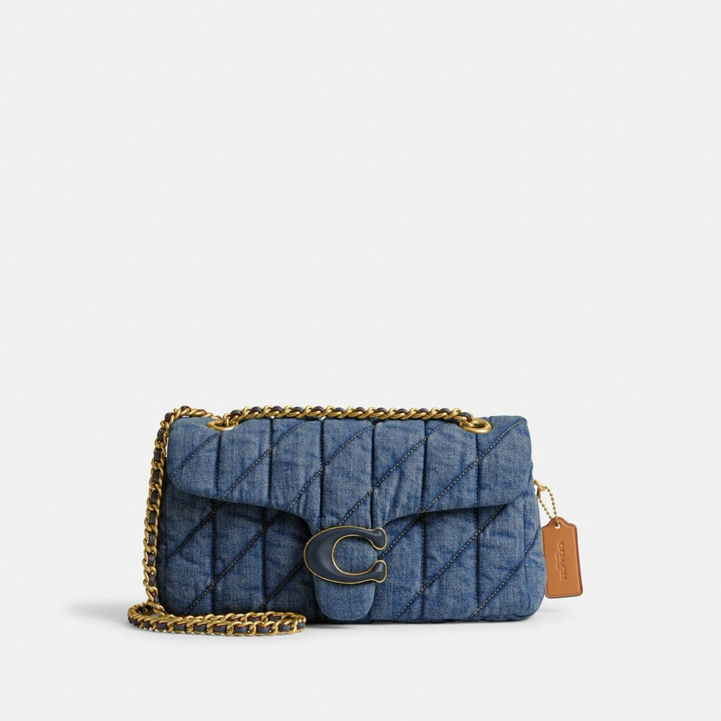 Coach Tabby Quilting Denim 26 Shoulder Bag