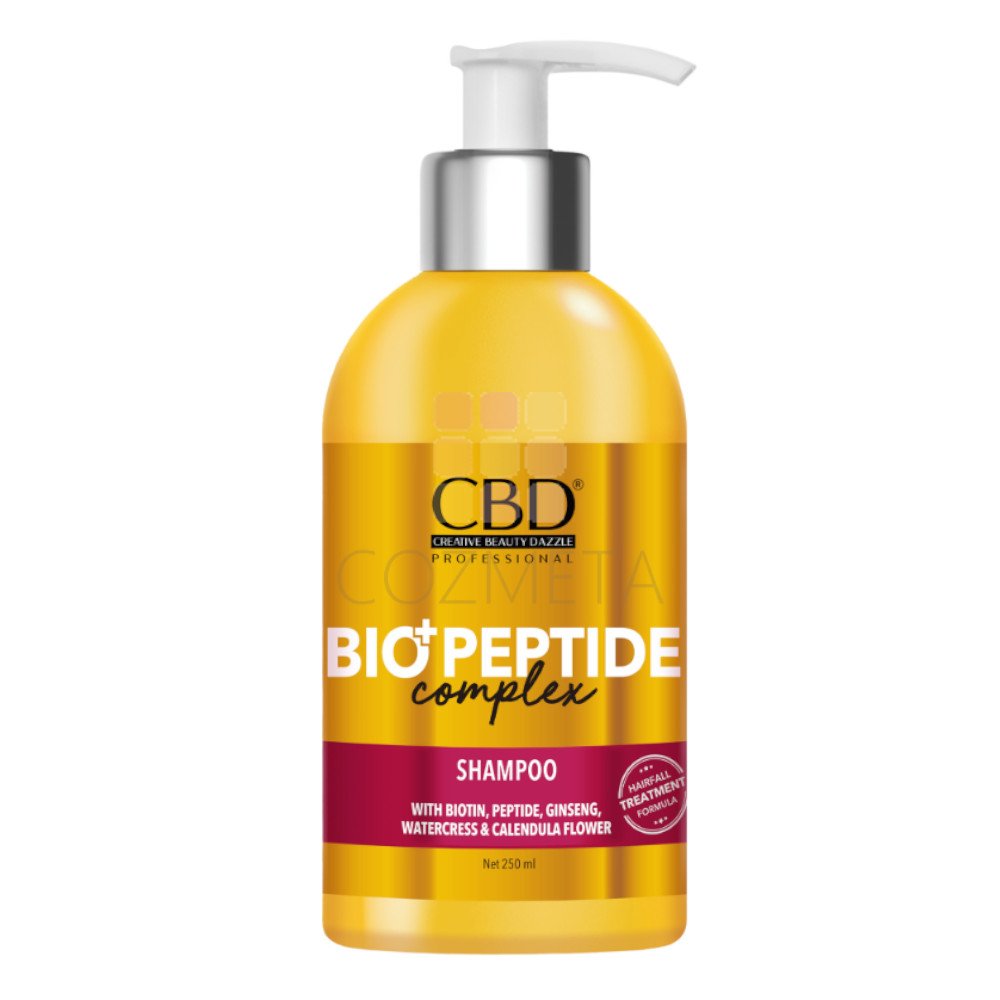 CBD BIO PEPTIDE COMPLEX Shampoo 250ml Shampoo Hairloss Rambut Rontok Tipis