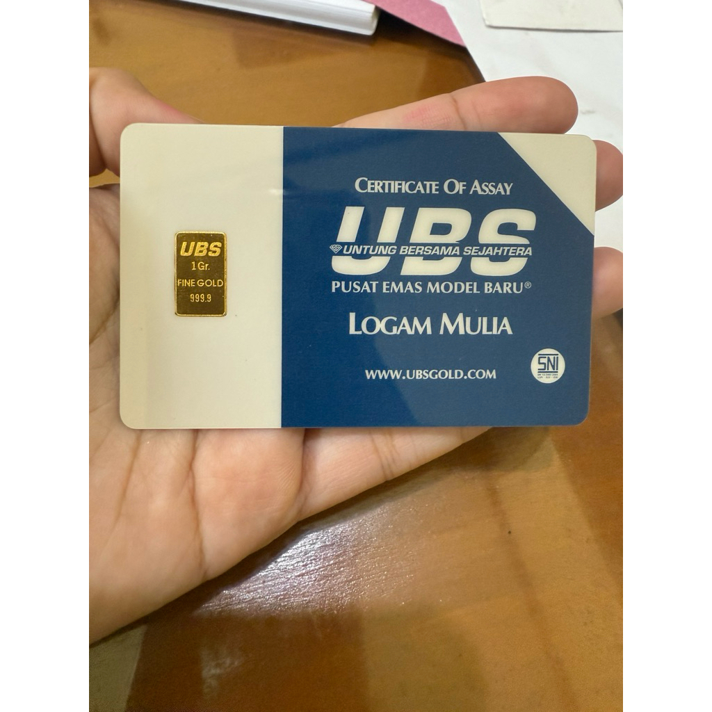 ubs emas logam mulia