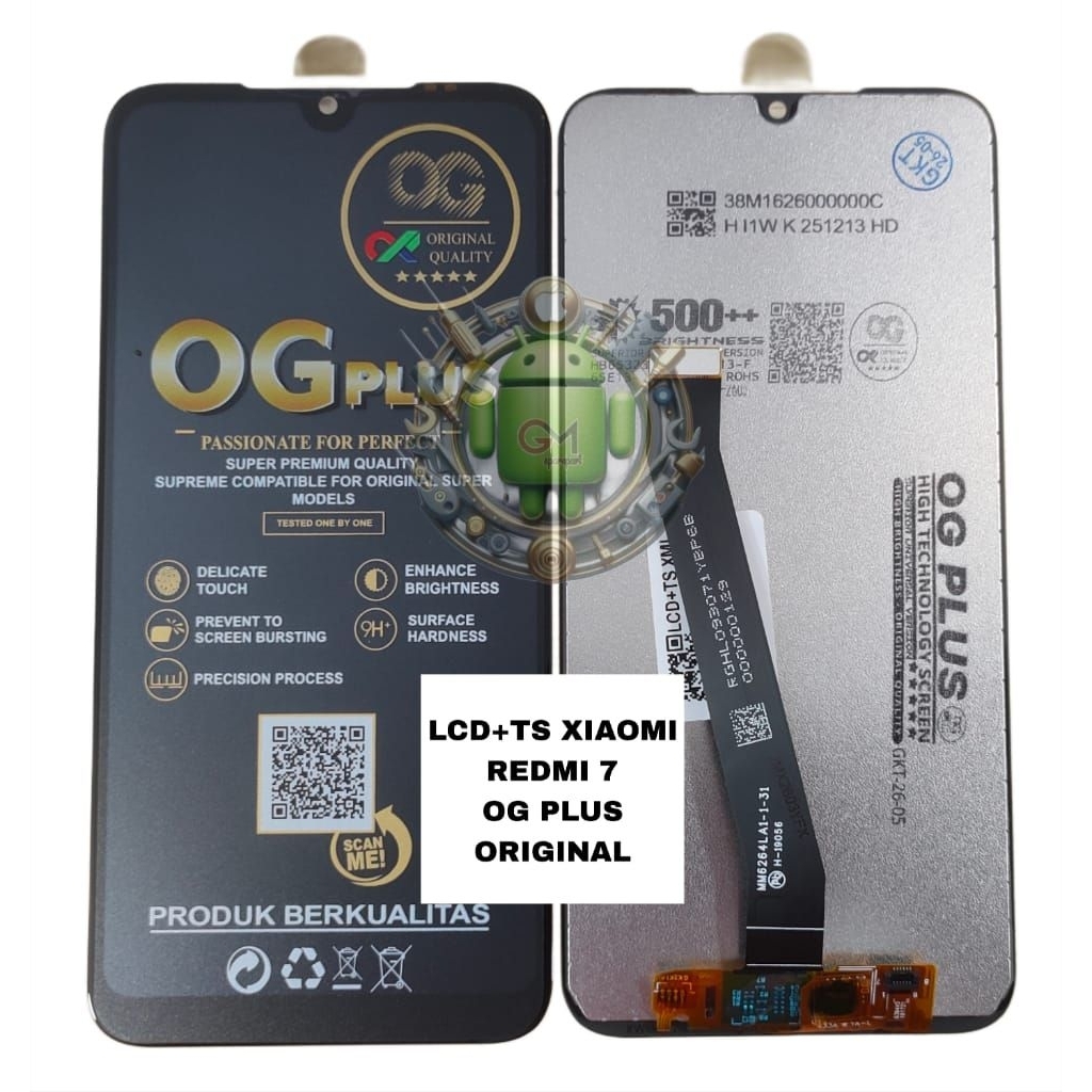 LCD REDMI 7/LCD TOUCHSCREEN REDMI 7/7A FULLSET ORIGINAL