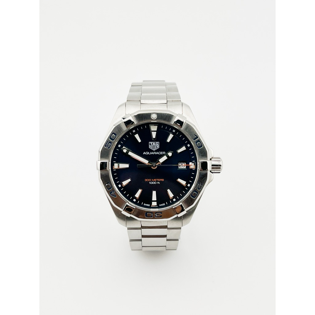 TAG Heuer Aquaracer 300 Meter Blue Dial Quartz Ref. WBD1112