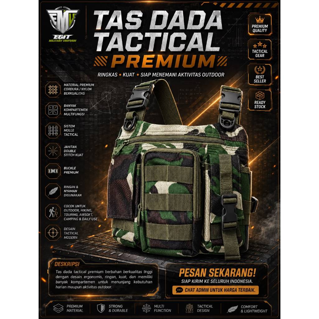 TAS DADA TACTICAL PRIA TNI MALVINAS