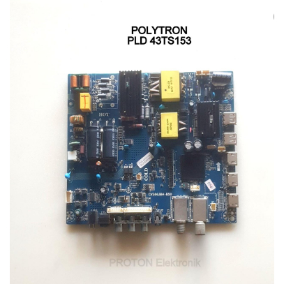 Mainboard LED TV Polytron PLD 43TS153 PLD43TS153 PLD43AS1558 43AS1558 PLD40TS156 40TS156 PLD40S153 P