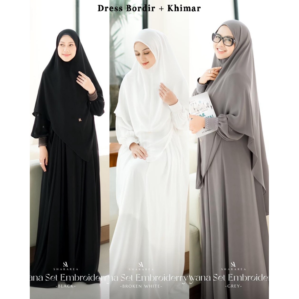 Ayana Set Embroiderry (Set Syari) by shararea