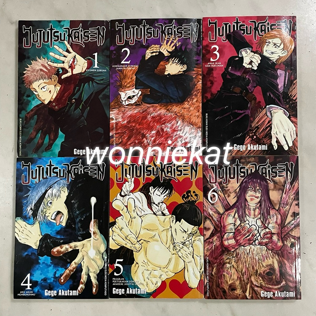Jujutsu Kaisen JJK – Komik Preloved