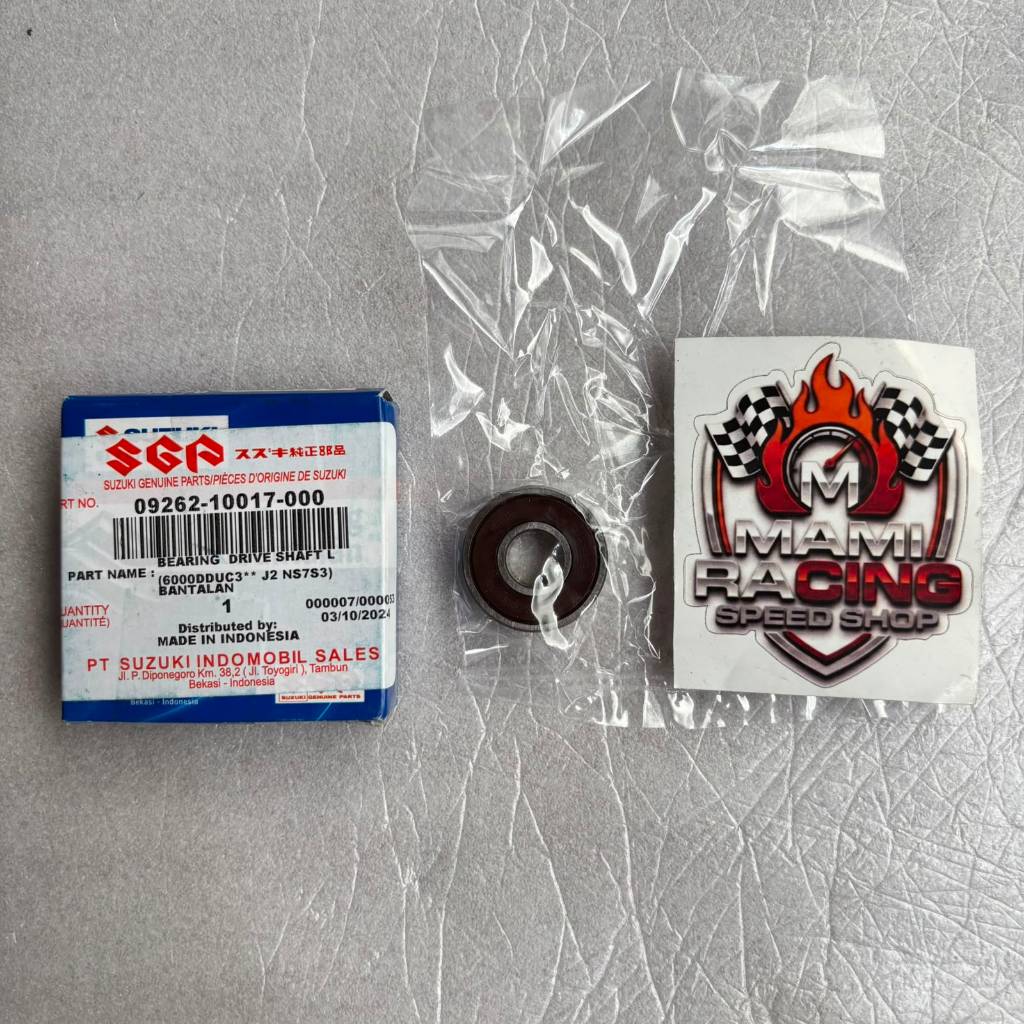 LAHER BEARING BAK CVT SHAFT AS CVT KIRI SUZUKI SKYWAVE 125 ORI SGP 09262-10017-000