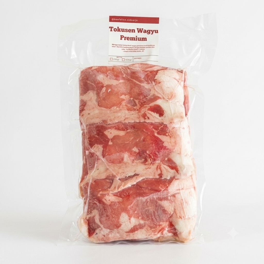 READY Beef Slice Tokusen Wagyu 500 Gram
