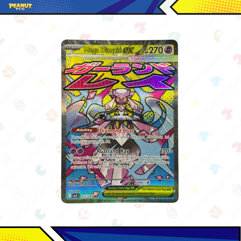 Mega Diance ex MA MA3 - Kartu Pokémon TCG Indonesia
