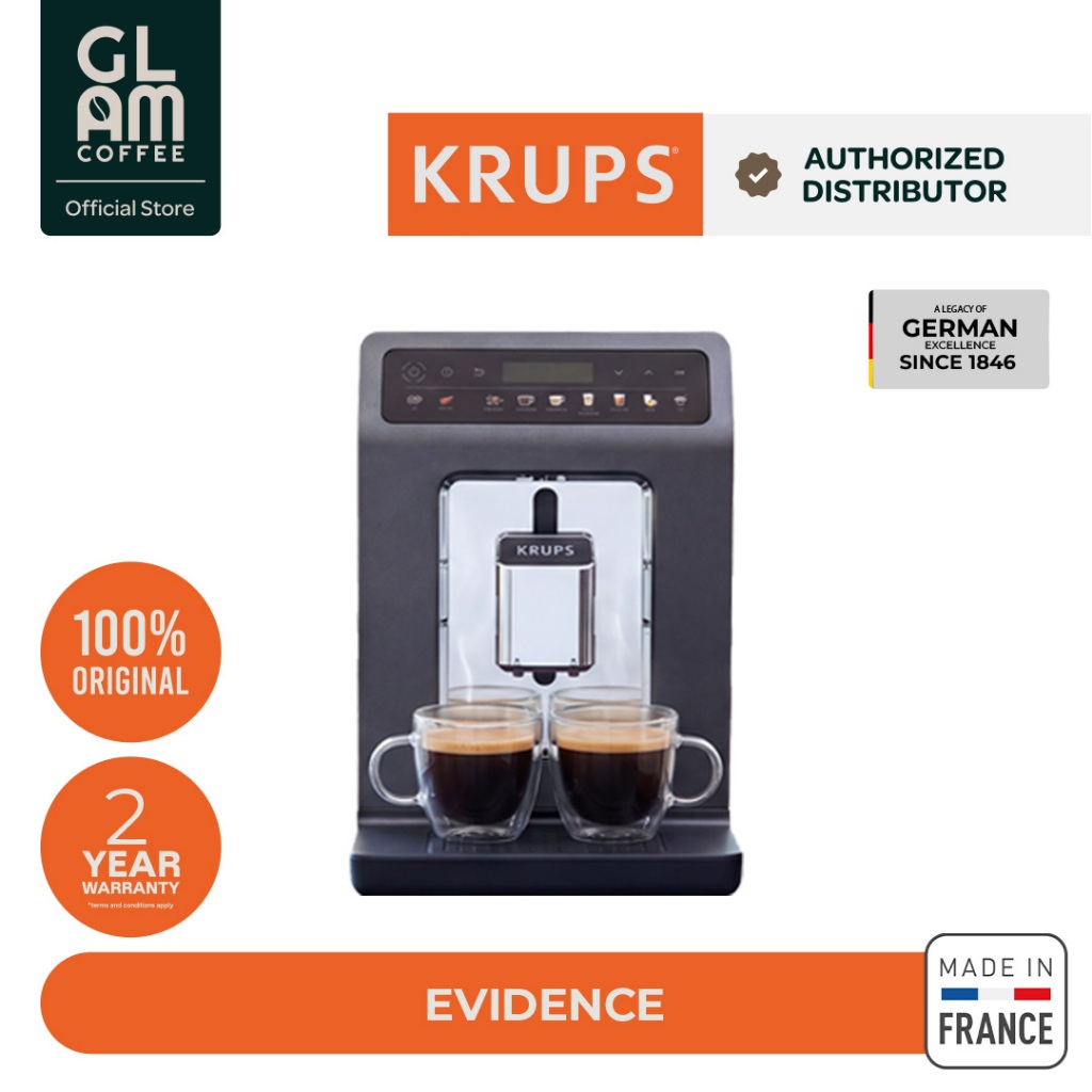 KRUPS Evidence Fully Automatic Espresso Coffee Machine - Mesin Kopi Otomatis