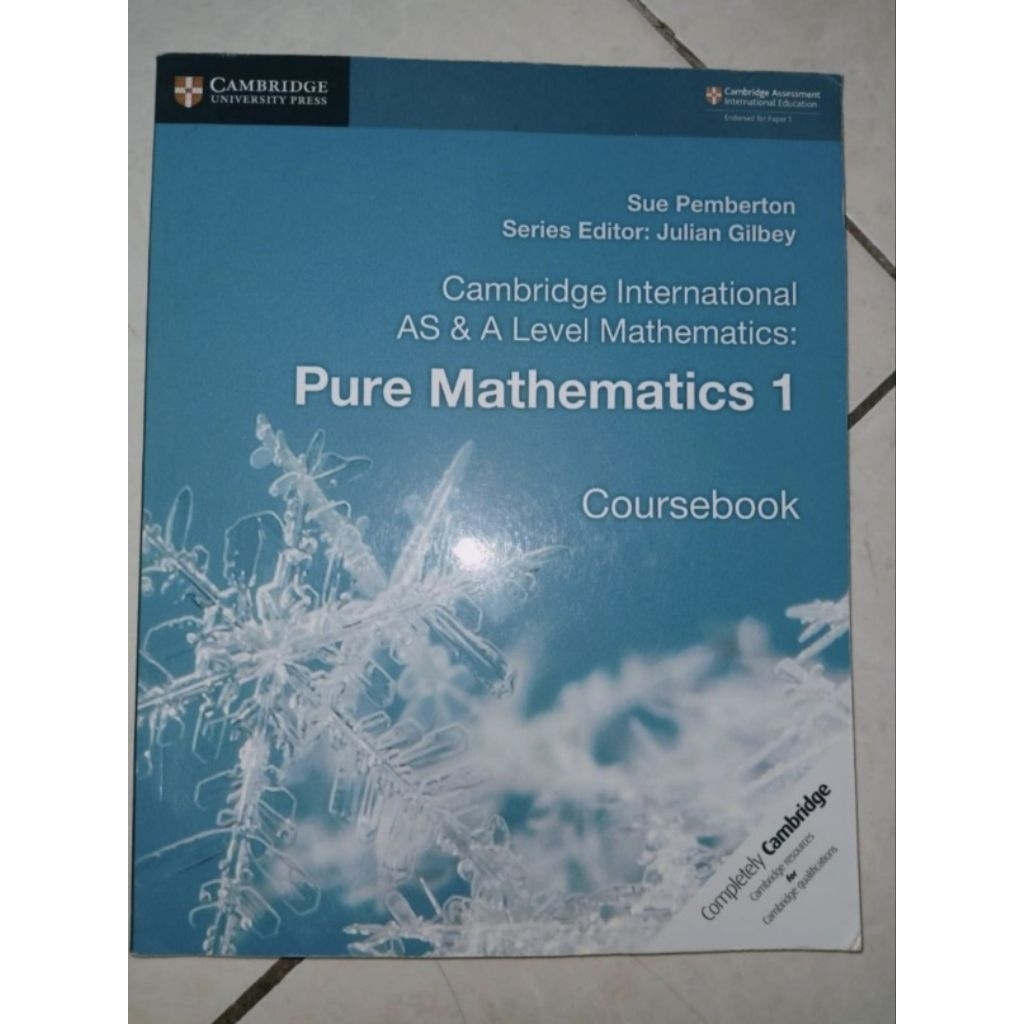 Special Order math book.