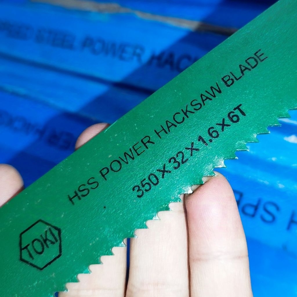 Gergaji Besi HSS 14" 14 Inchi Merk Toki Mata Hacksaw Toki 350X32X1.6X6T KASAR Mata Gergaji Besi Hack