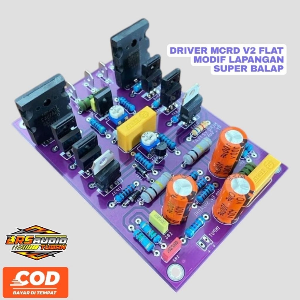 DRIVER MCRD V2 FLAT MODIF LAPANGAN SUPER BALAP